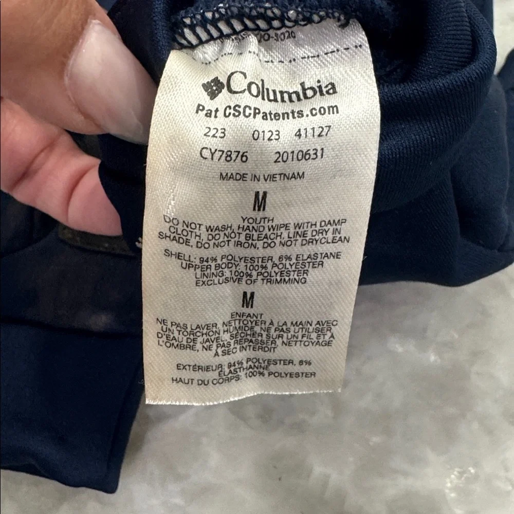 Columbia Dark Blue Winter Gloves